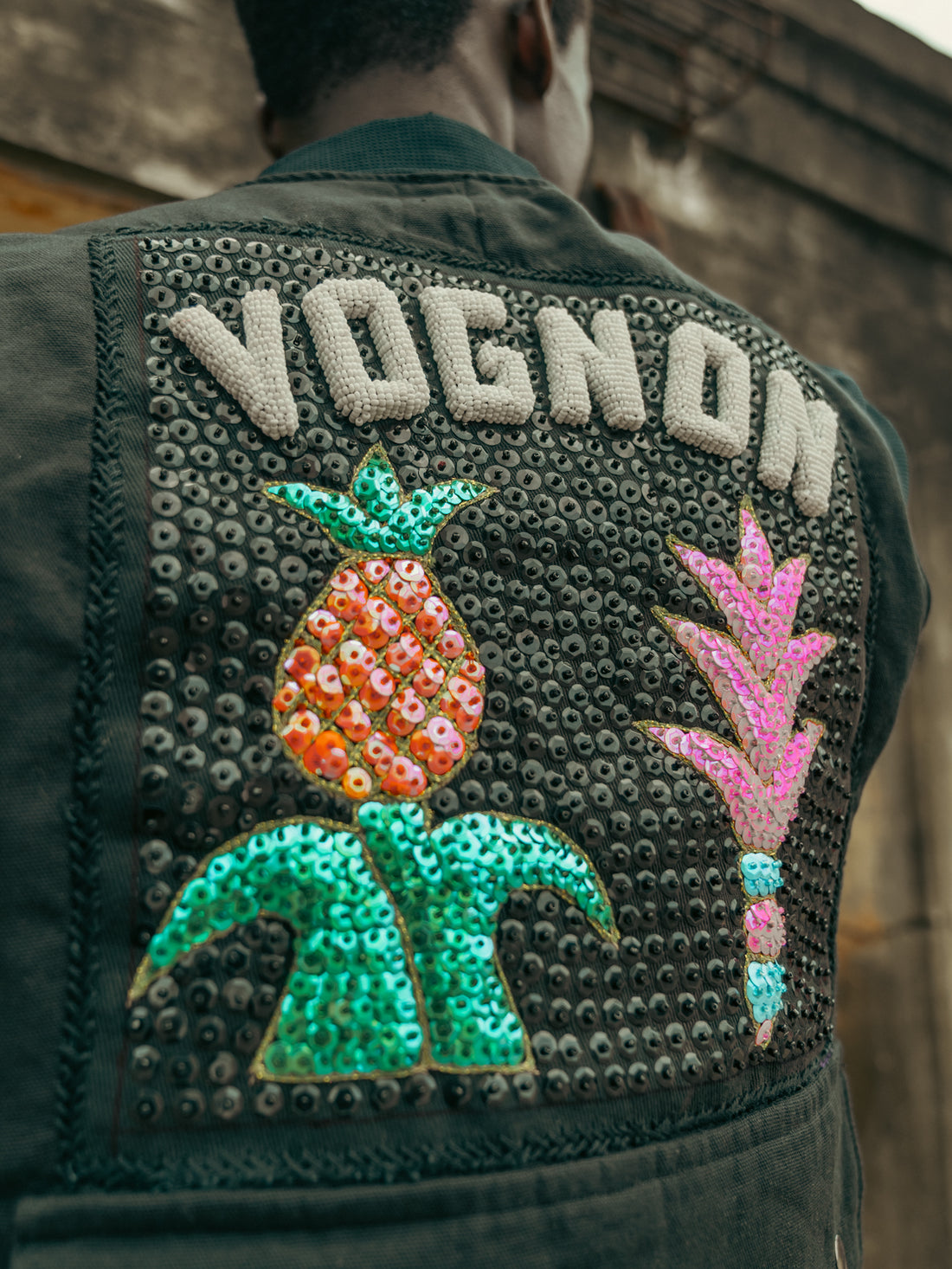 Gilet Vognon Noir Agonglo