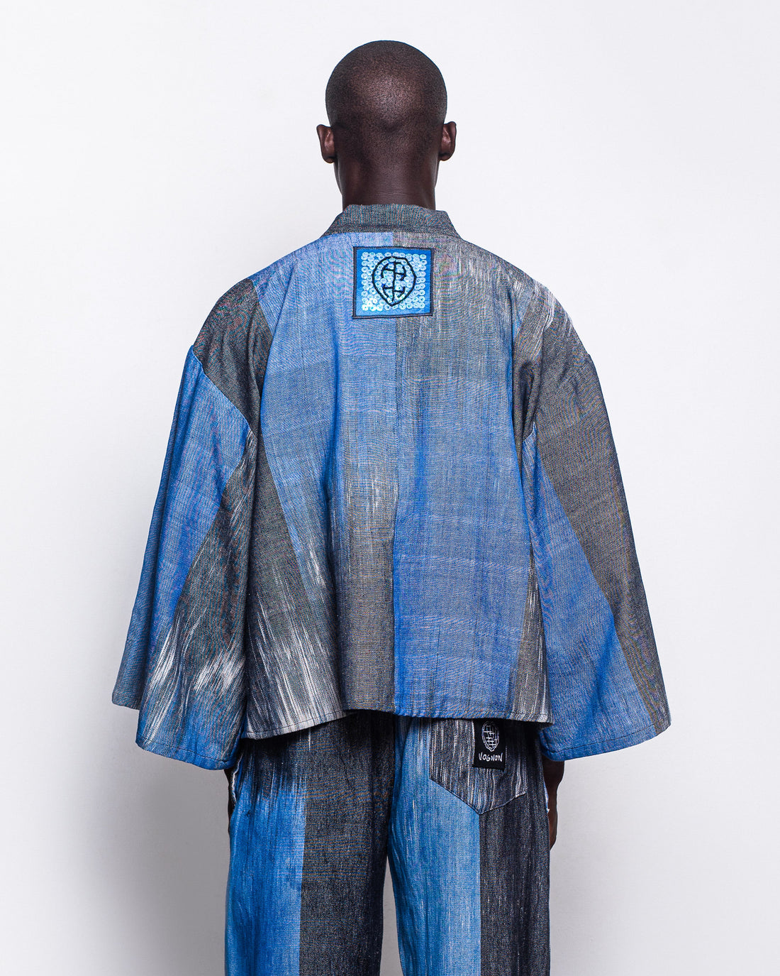 Kimono : Kanvô Dégradé Bleu & Gris