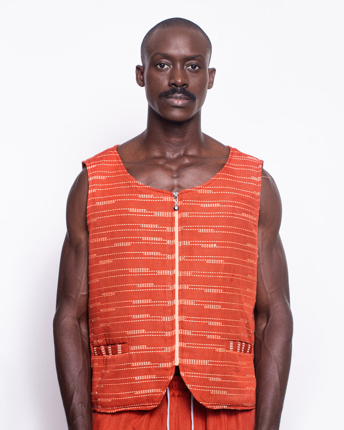 Gilet Vognon Terra-cota