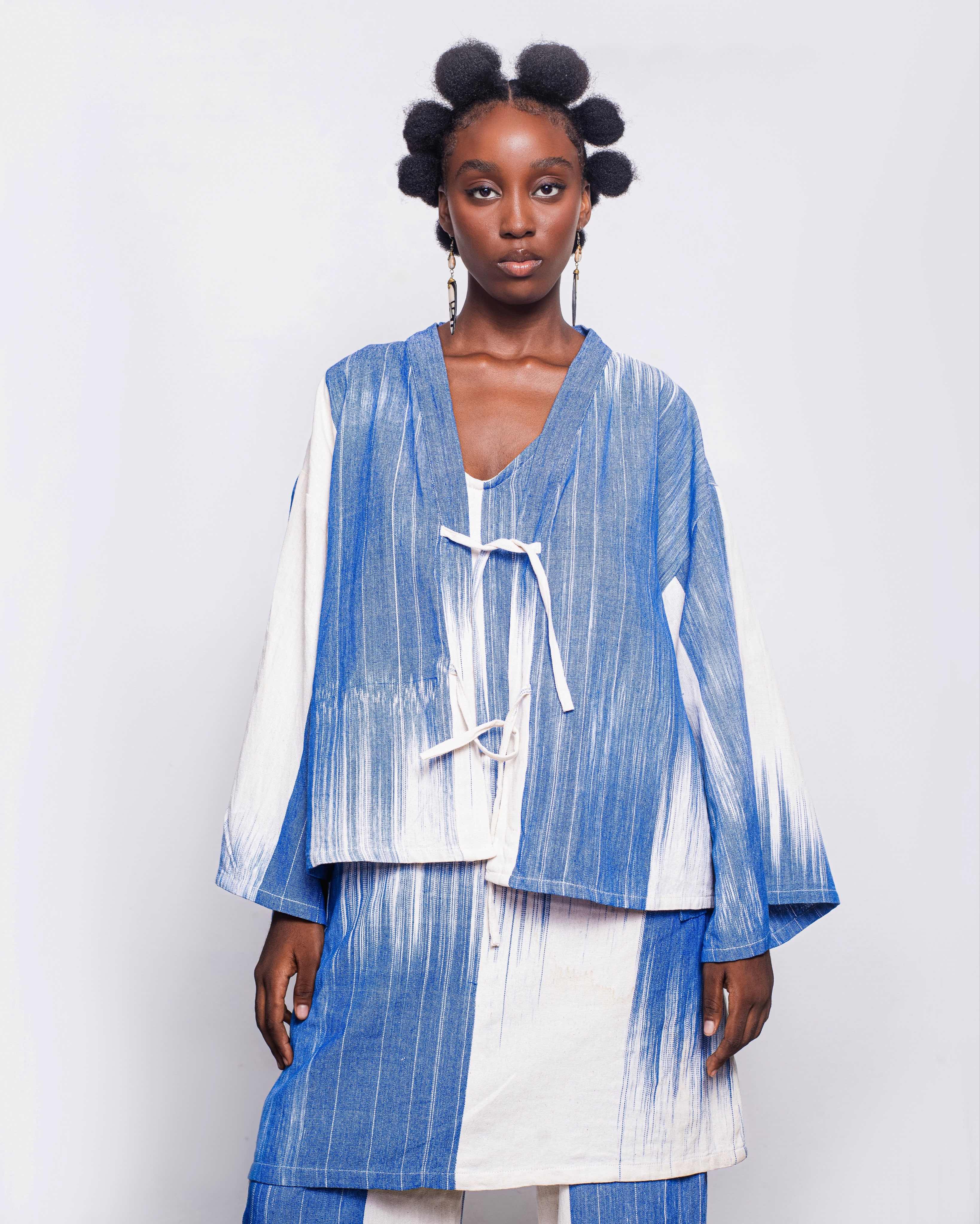 Kimono : Kanvô Dégradé Bleu & beige