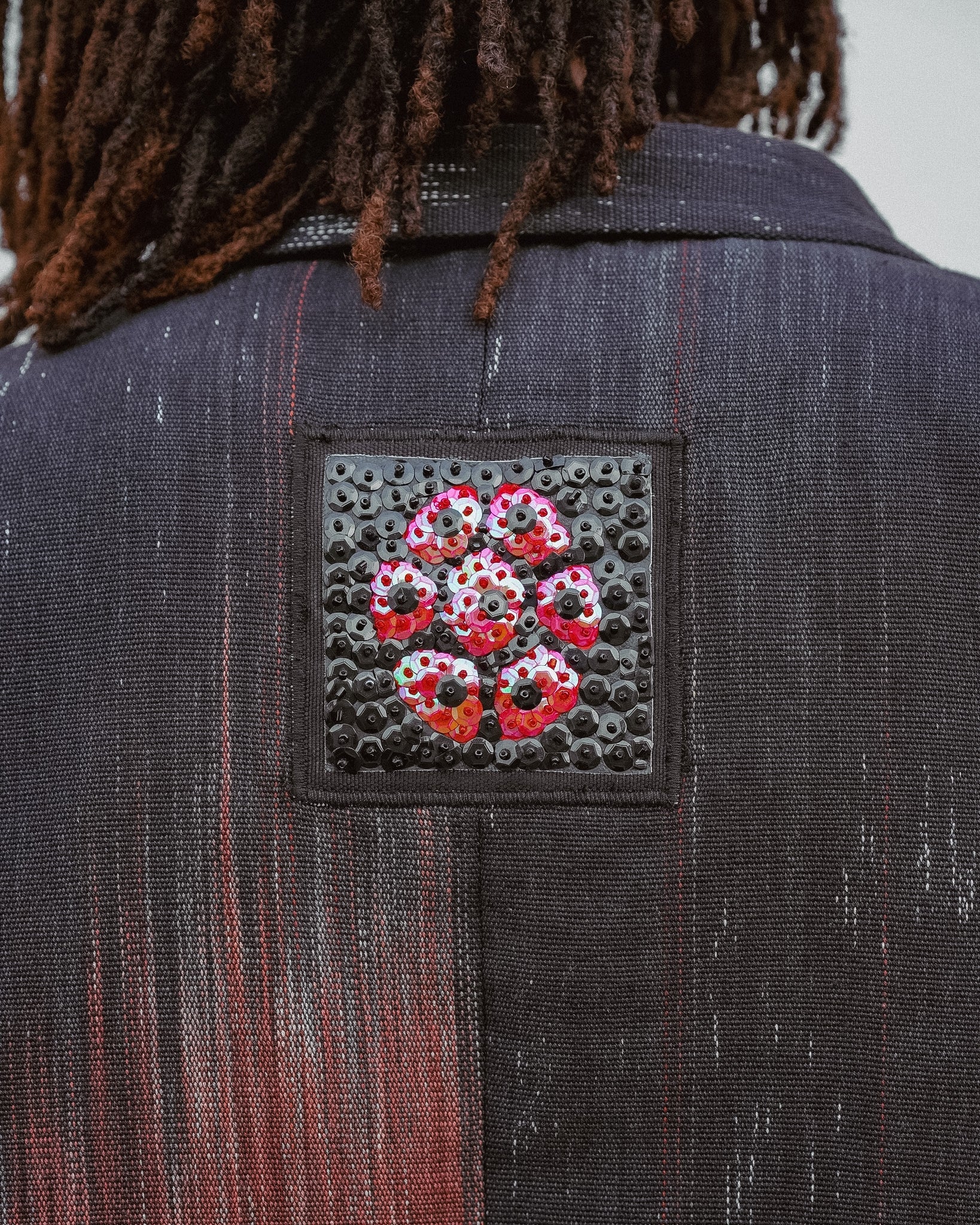 Chemise à zip dégradé