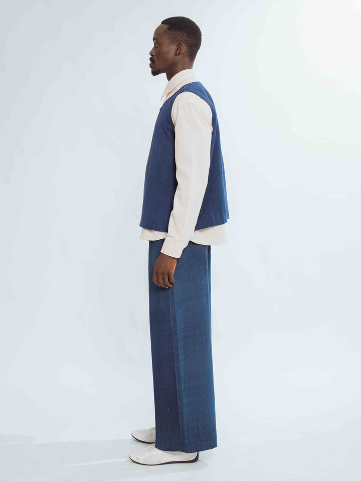 Débadeur bleu
