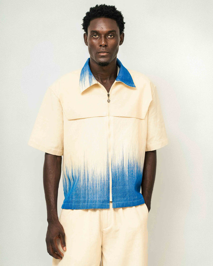 Chemise Zip Écume
