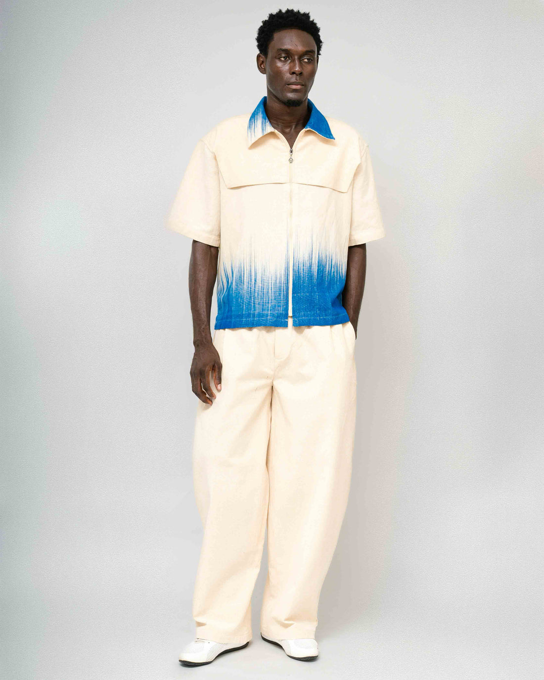 Chemise Zip Écume