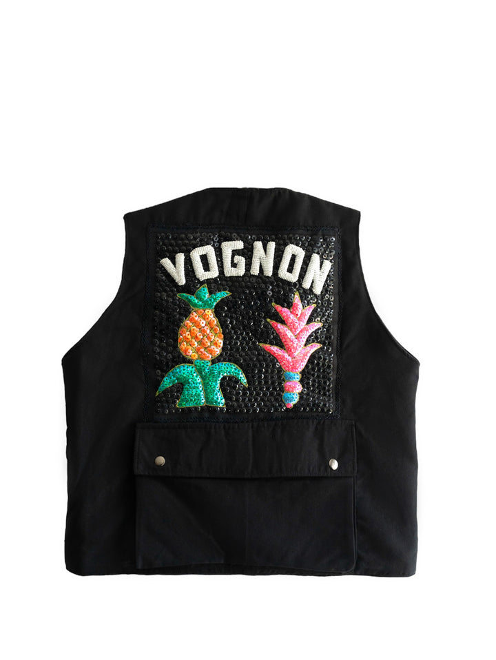 Gilet Vognon Noir Agonglo